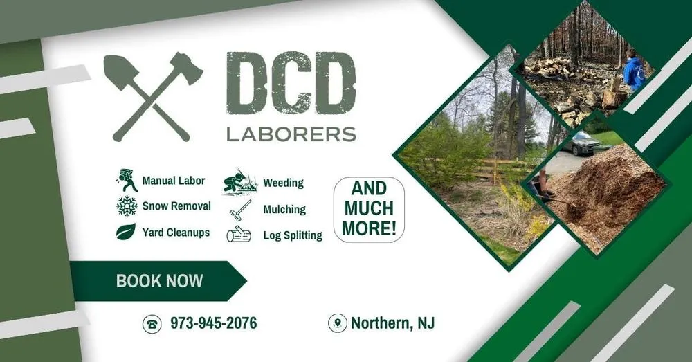 Top-rated yard cleanup service for residential properties in Long Valley, NJ by DCD Labor