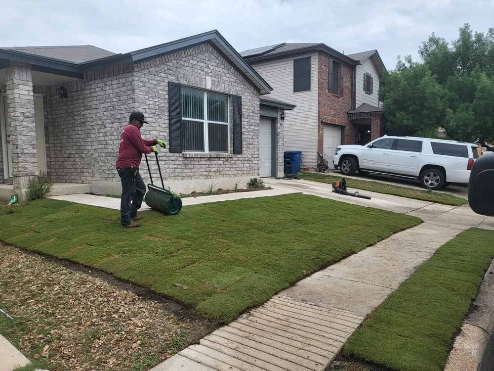 Professional landscape design in San Antonio, TX by DCG Multi services