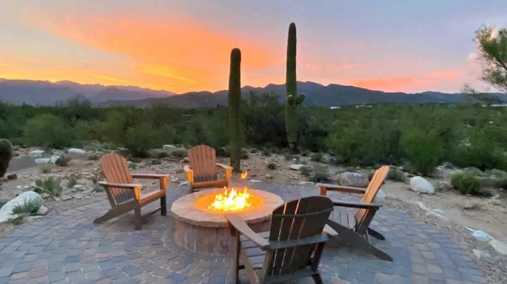 Affordable yard cleanup service for homes in Tucson, AZ by DCJ & Associates