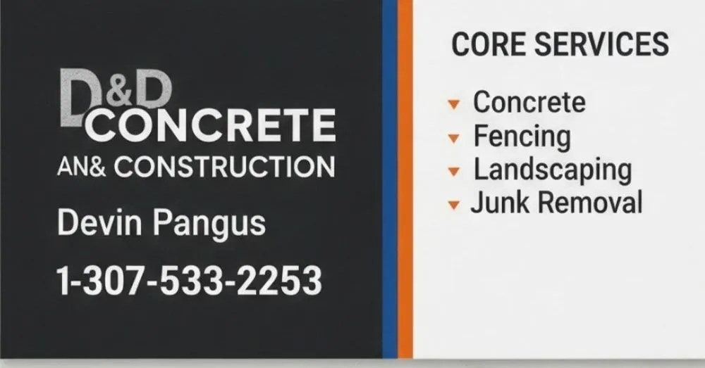 Expert residential landscaping in Casper, WY - D&D Concrete & Construction