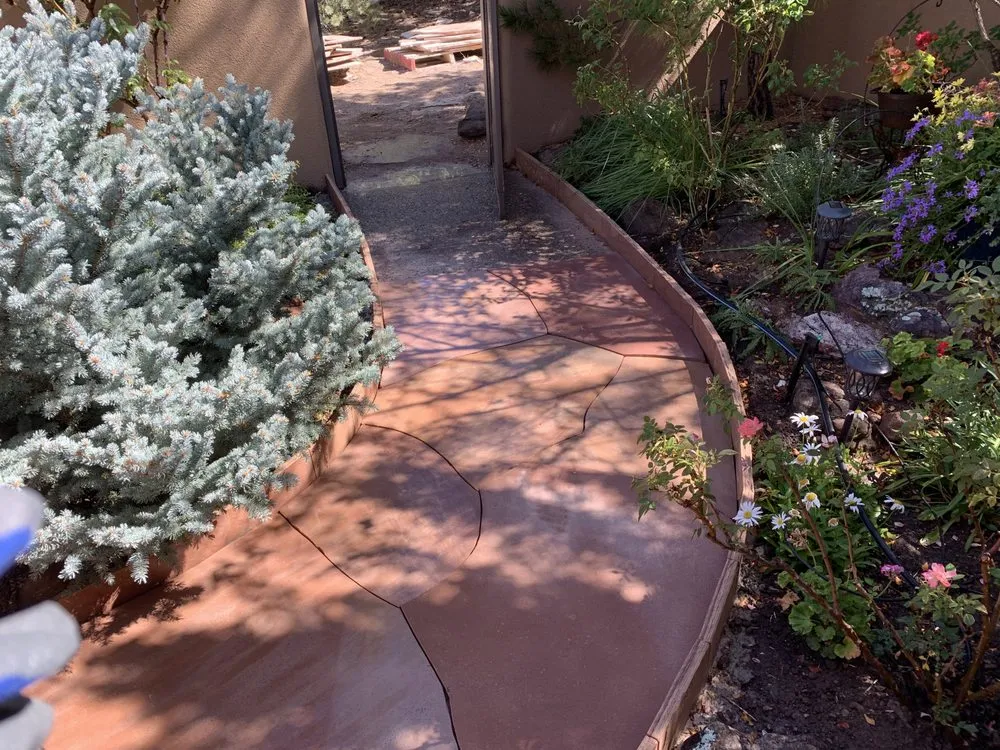 Professional lawn care service for beautiful yards in Santa Fe, NM by D&D Construction
