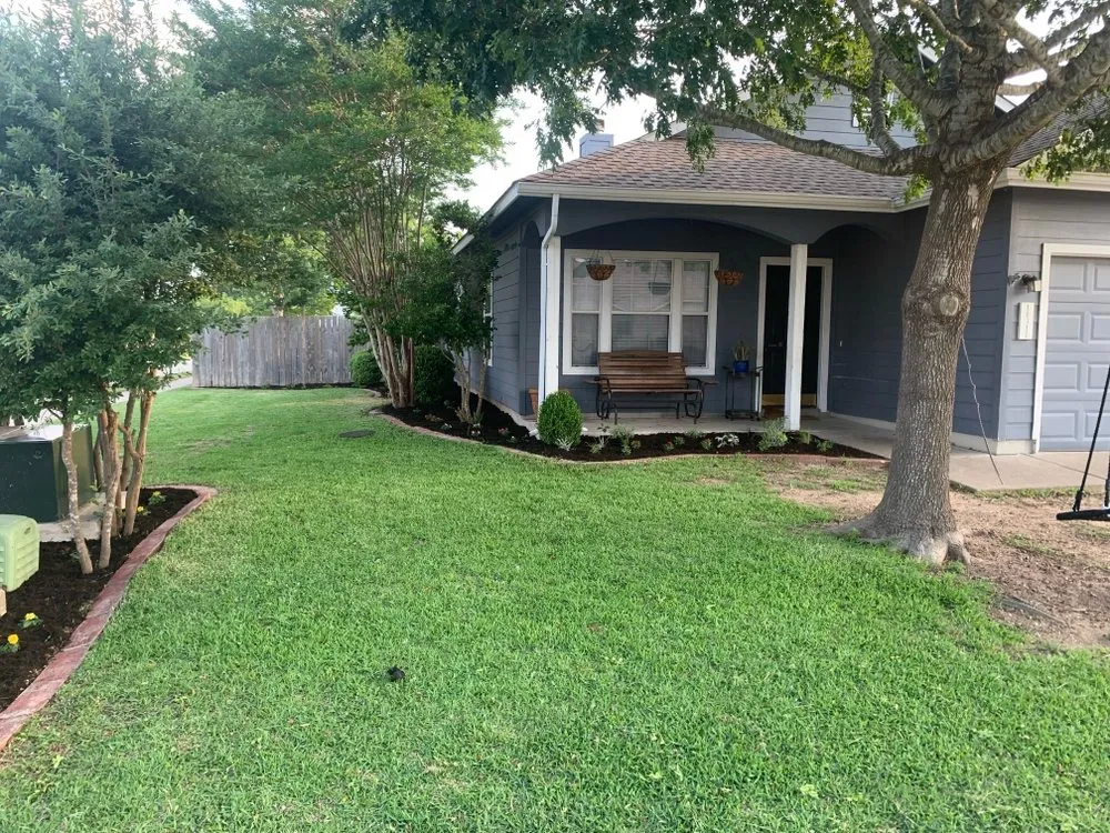 Expert garden landscaping for residential properties in Austin, TX by D&D Landscape Services