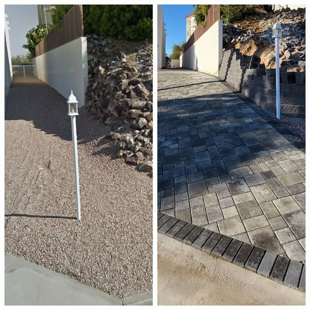 Affordable landscape installation in Lake Havasu City, AZ by D&D Landscaping