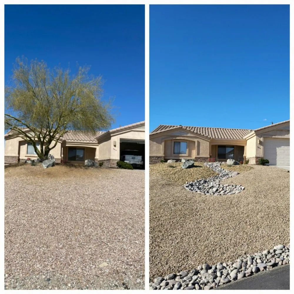 Reliable garden landscaping for outdoor upgrades in Lake Havasu City, AZ by D&D Landscaping