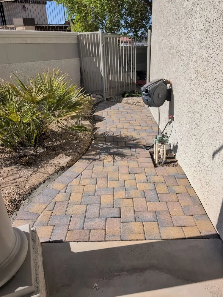 Local yard maintenance with custom design in Lake Havasu City, AZ by D&D Landscaping
