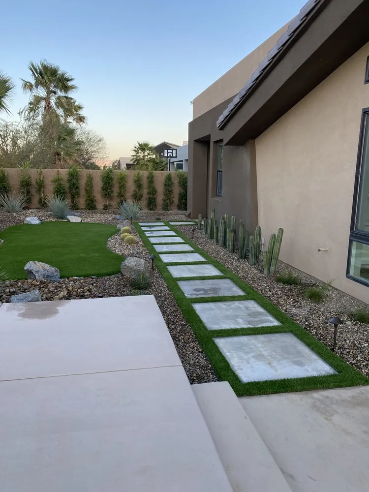 Local landscape installation in Thousand Palms, CA by DD Landscaping