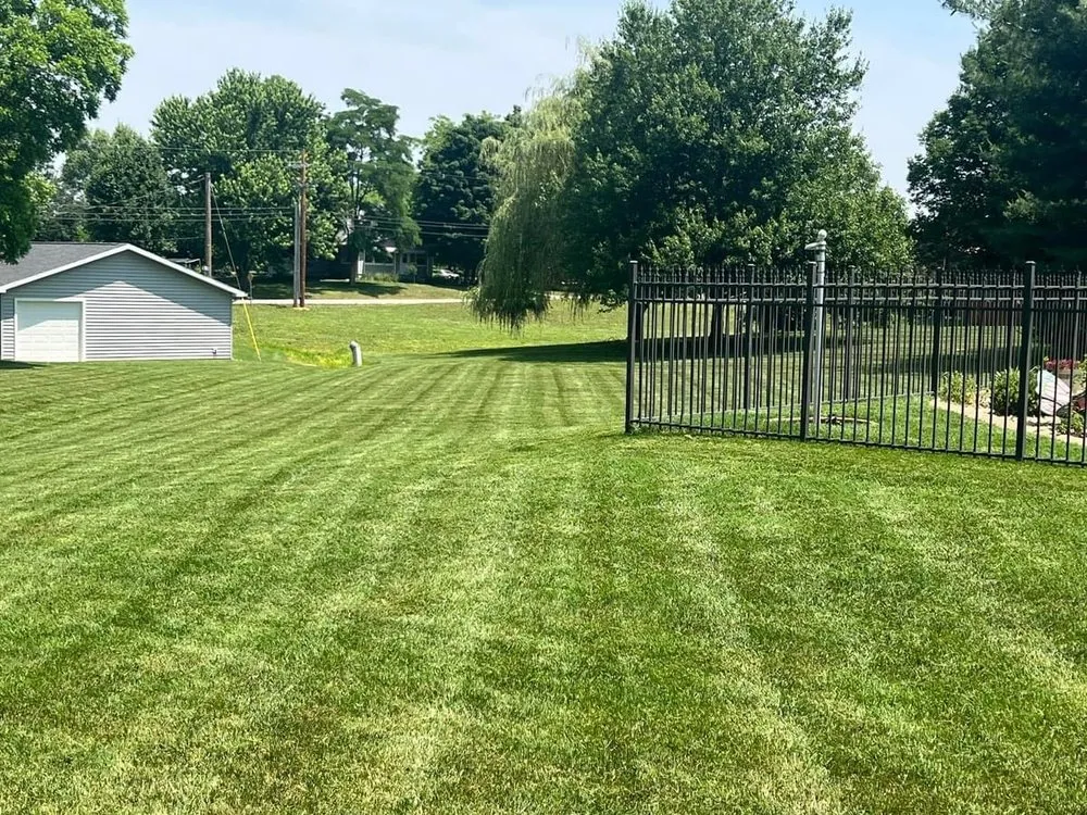 Custom landscape installation for year-round maintenance across Evansville, IN - D&D Lawn Care