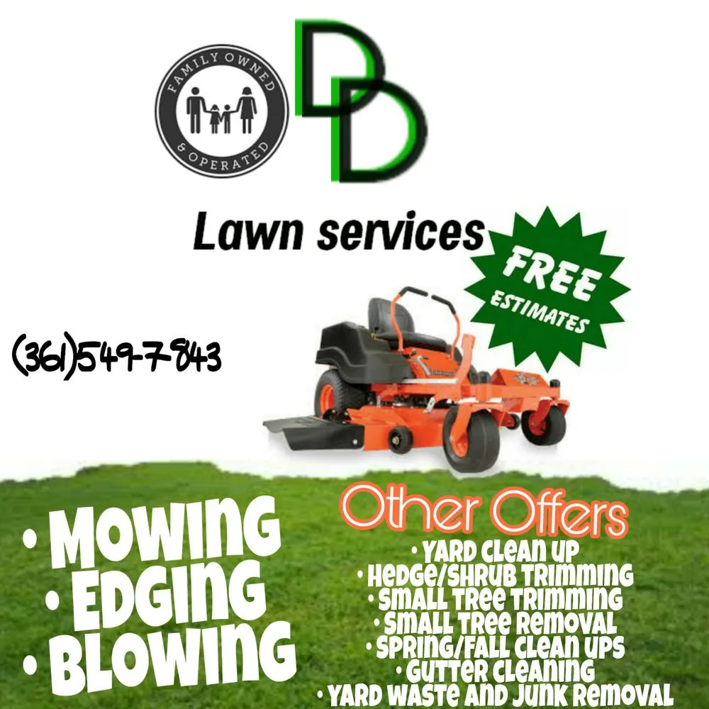 Custom lawn mowing service experts serving Corpus Christi, TX - D&D Lawn services