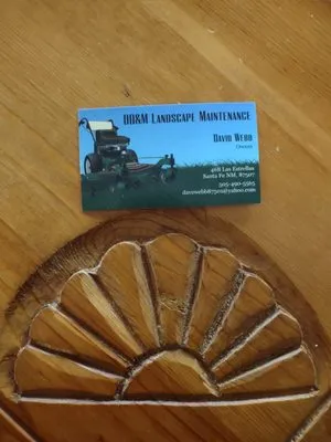 DD &M Landscape Maintenance Logo