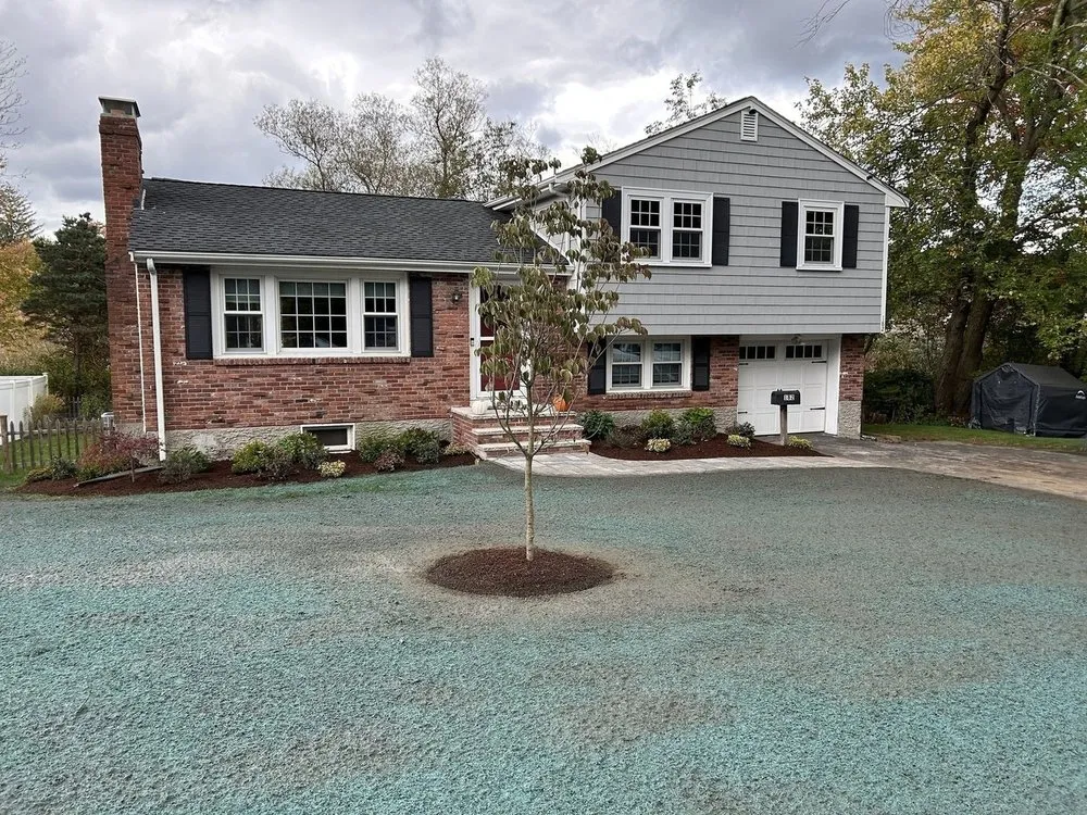 Professional outdoor landscaping in Grafton, MA by D&D Mulch and Landscape