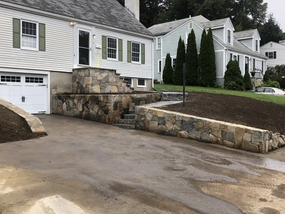 Reliable garden landscaping in Natick, MA by D&D Mulch and Landscape
