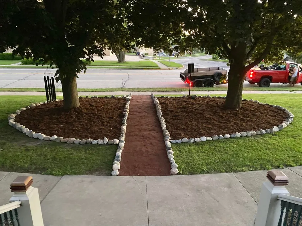 Expert lawn mowing service in Sheboygan Falls, WI - D&D Outdoor Services