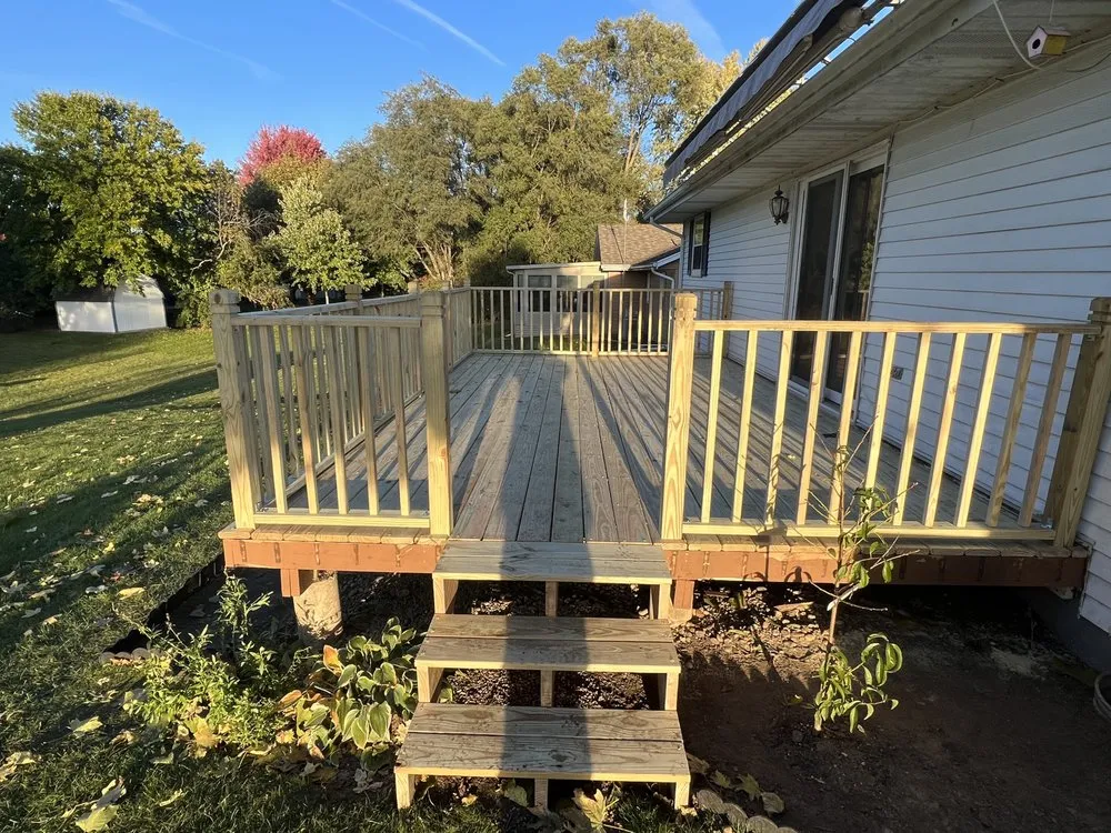 Local landscape installation in East Troy, WI by D&D Services