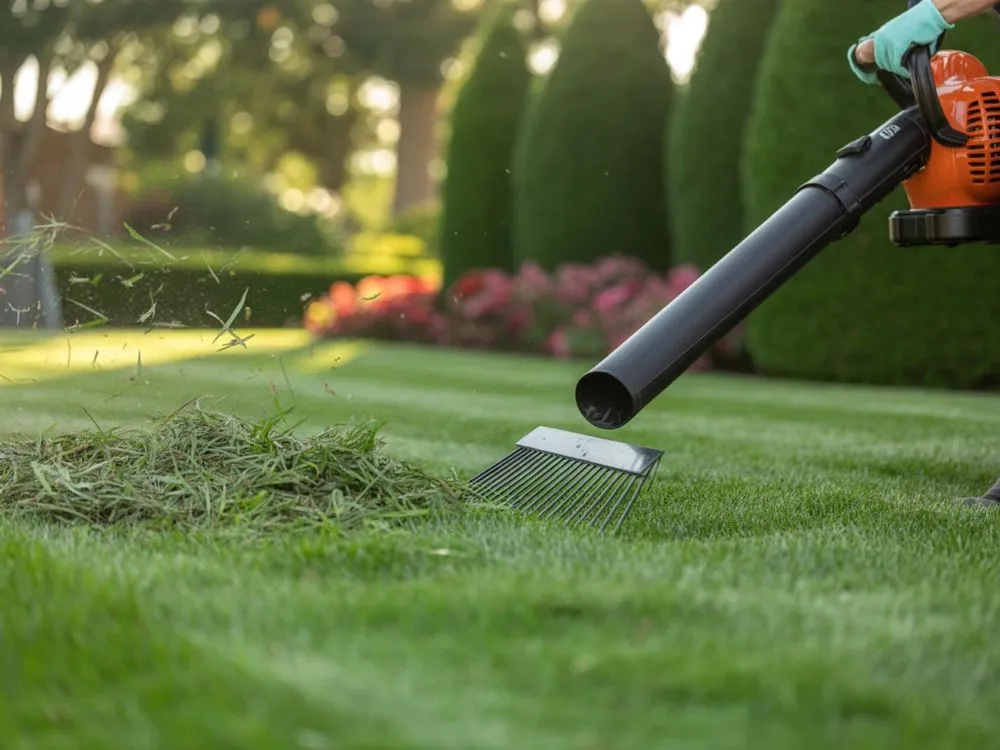 Local lawn mowing service in Palmetto, FL by De Jesus Landscape