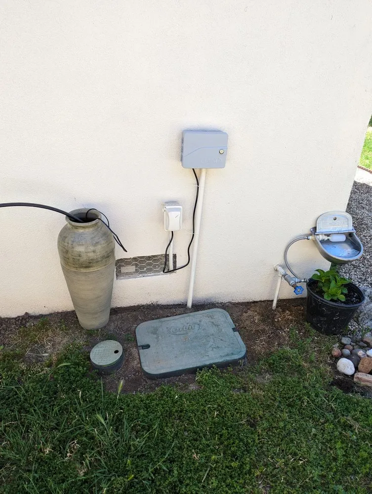 Custom garden landscaping for year-round maintenance in Chico, CA by De Jong Irrigation