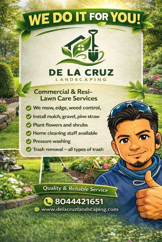 Trusted landscape design experts serving Petersburg, VA - De la Cruz Landscaping