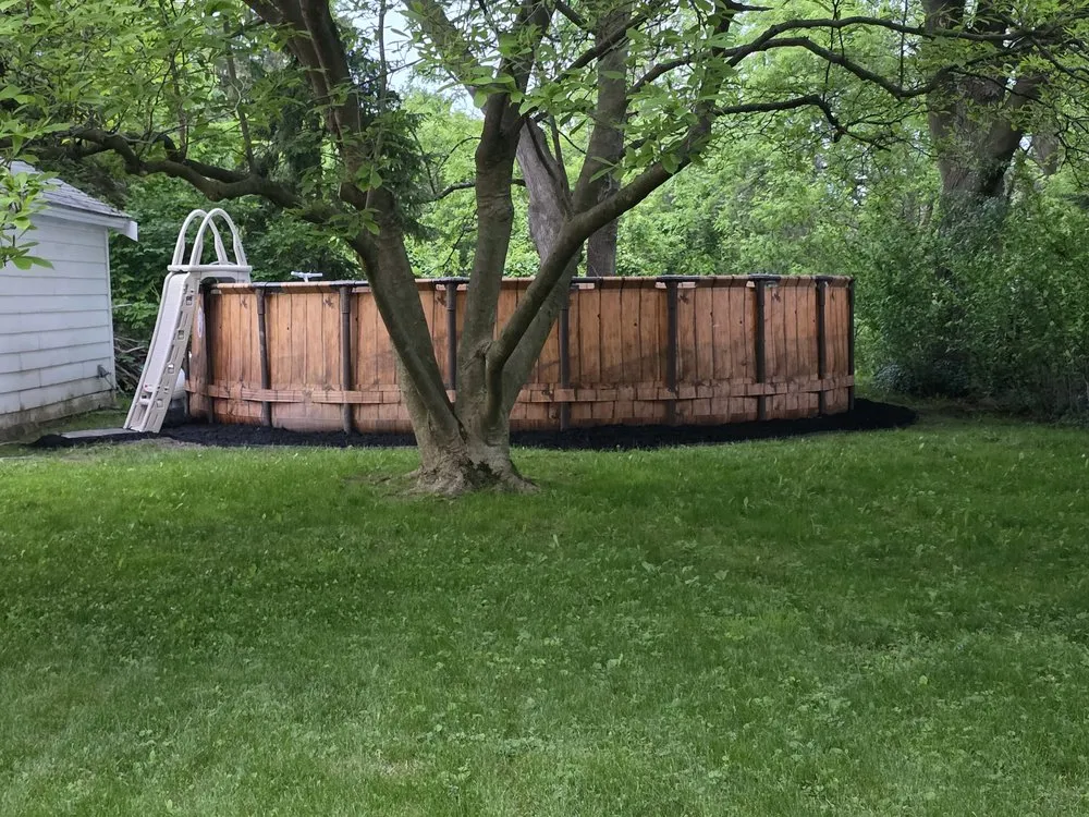 Custom landscape installation for beautiful yards across Syracuse, NY - De La Paz Property Maintenance