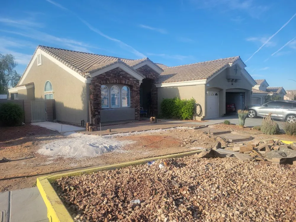 Custom landscape design in Las Vegas, NV by DE landscape