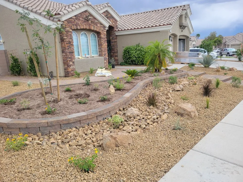 Local lawn mowing service in Las Vegas, NV by DE landscape