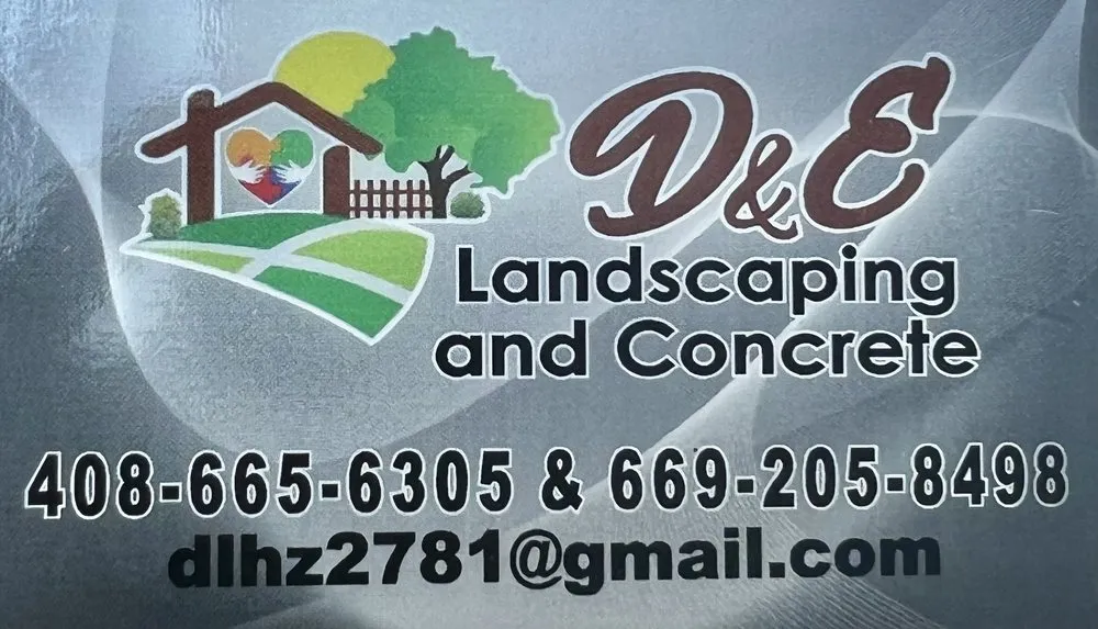 Affordable landscape design in Gilroy, CA by D&E Landscaping and Concrete