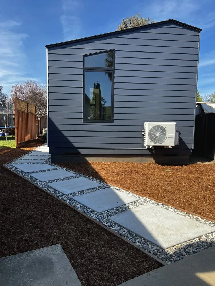 Professional landscape design for outdoor upgrades in Gilroy, CA by D&E Landscaping and Concrete