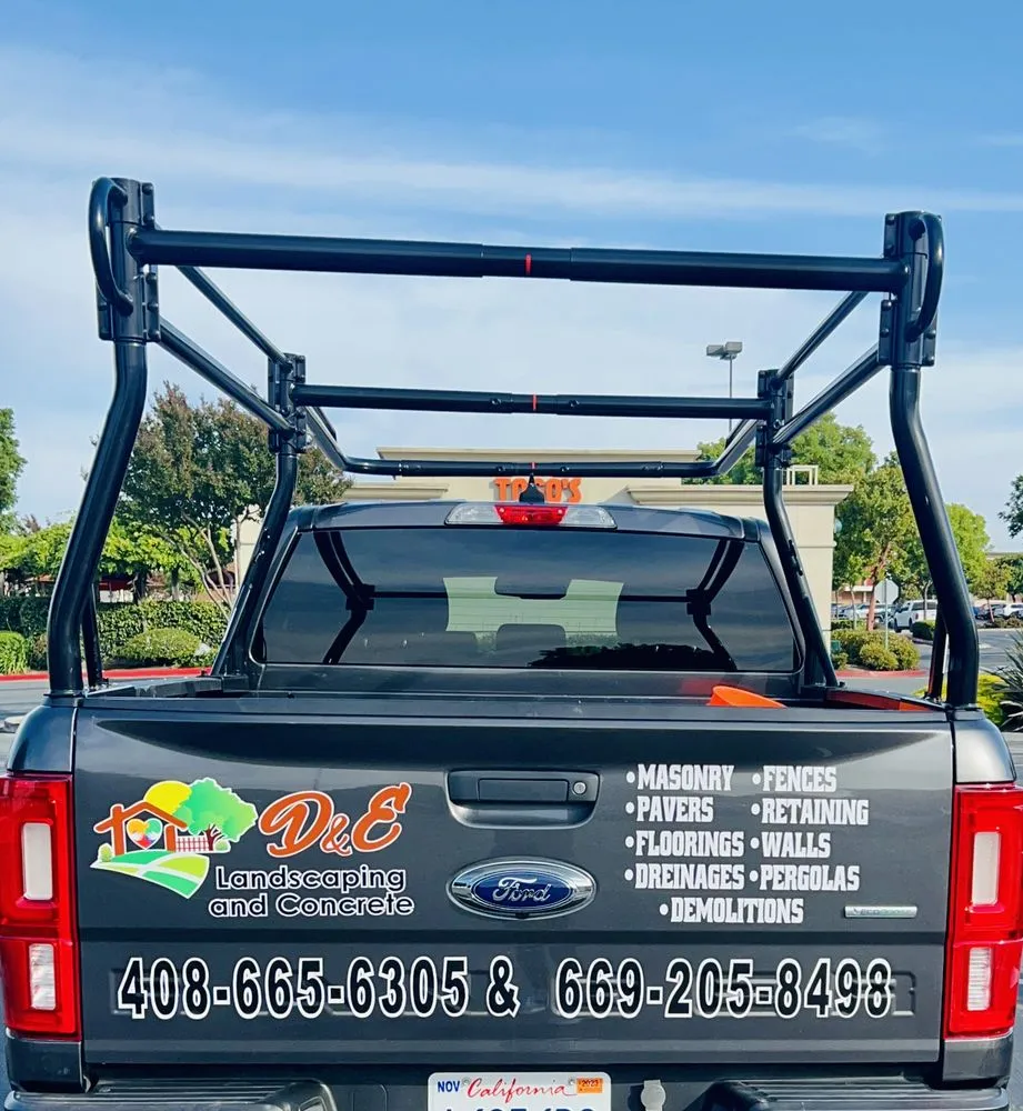 Expert outdoor landscaping in Gilroy, CA by D&E Landscaping and Concrete