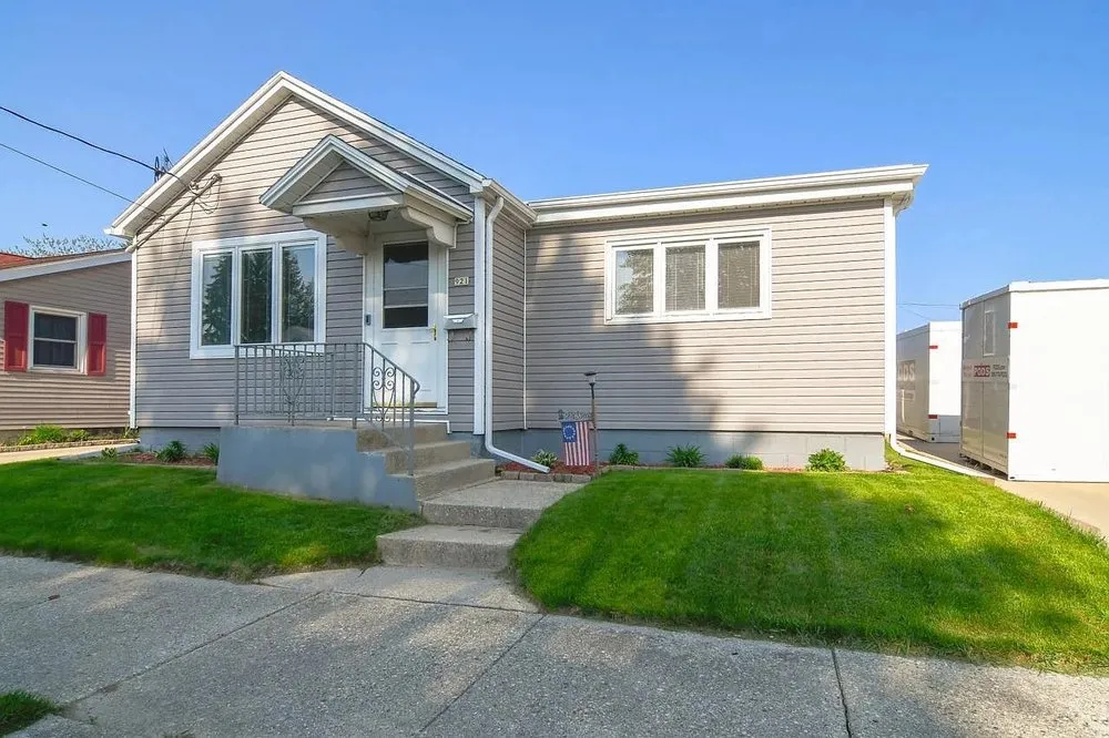 Professional landscape installation with custom design in Appleton, WI by De Leon's All-Season Services