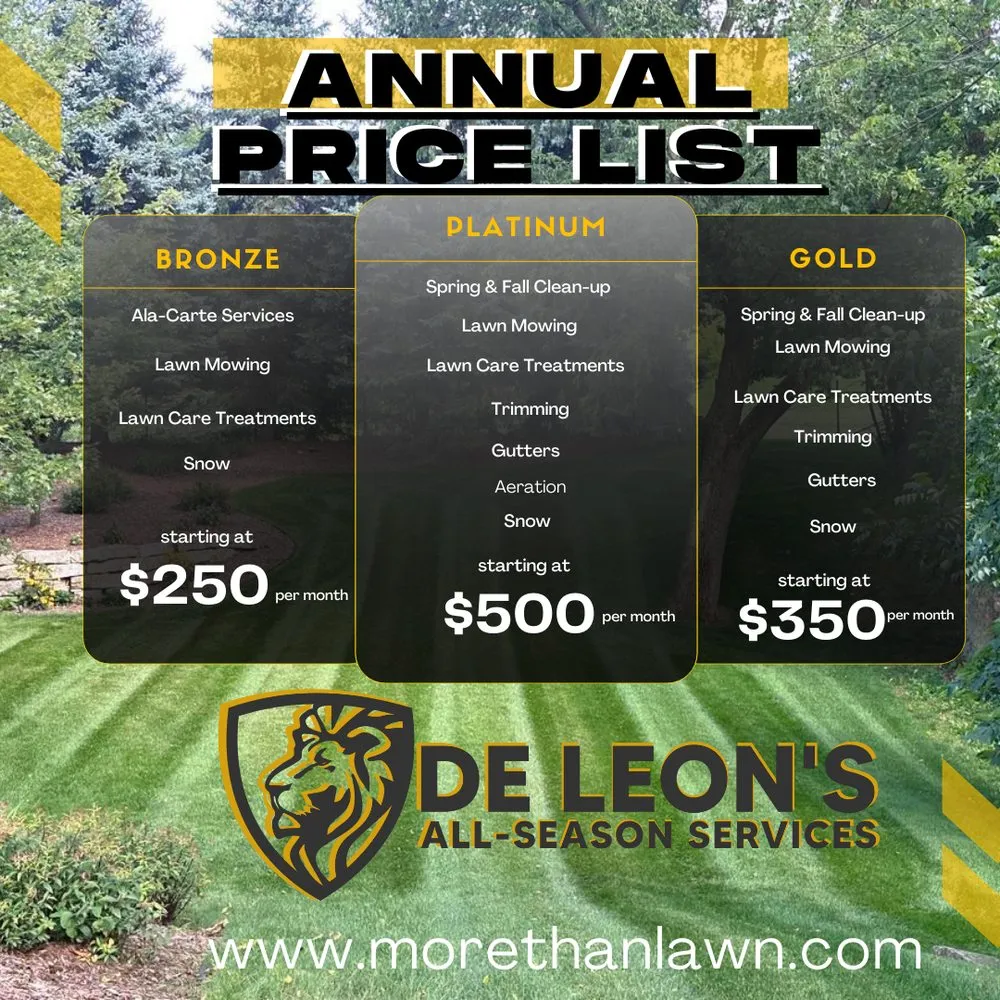 Local yard cleanup service experts serving Appleton, WI - De Leon's All-Season Services