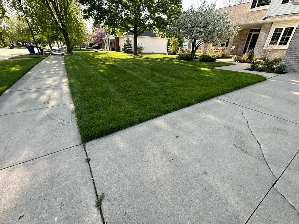 Expert landscaping services for residential properties in Appleton, WI by De Leon's All-Season Services