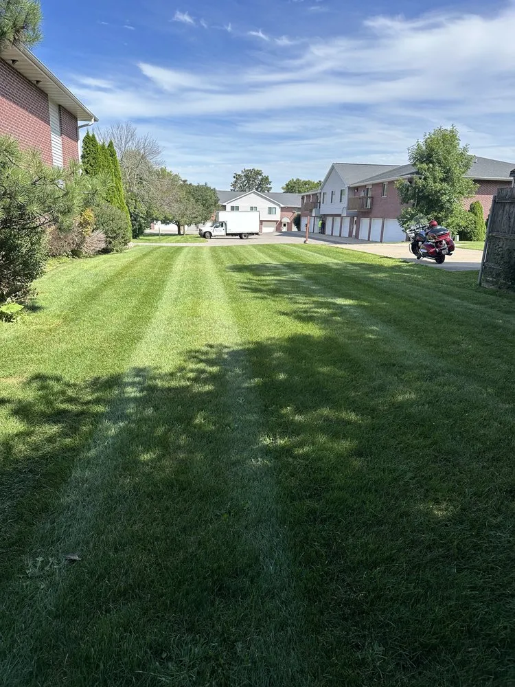 Expert yard cleanup service for residential properties in Appleton, WI by De Leon's All-Season Services
