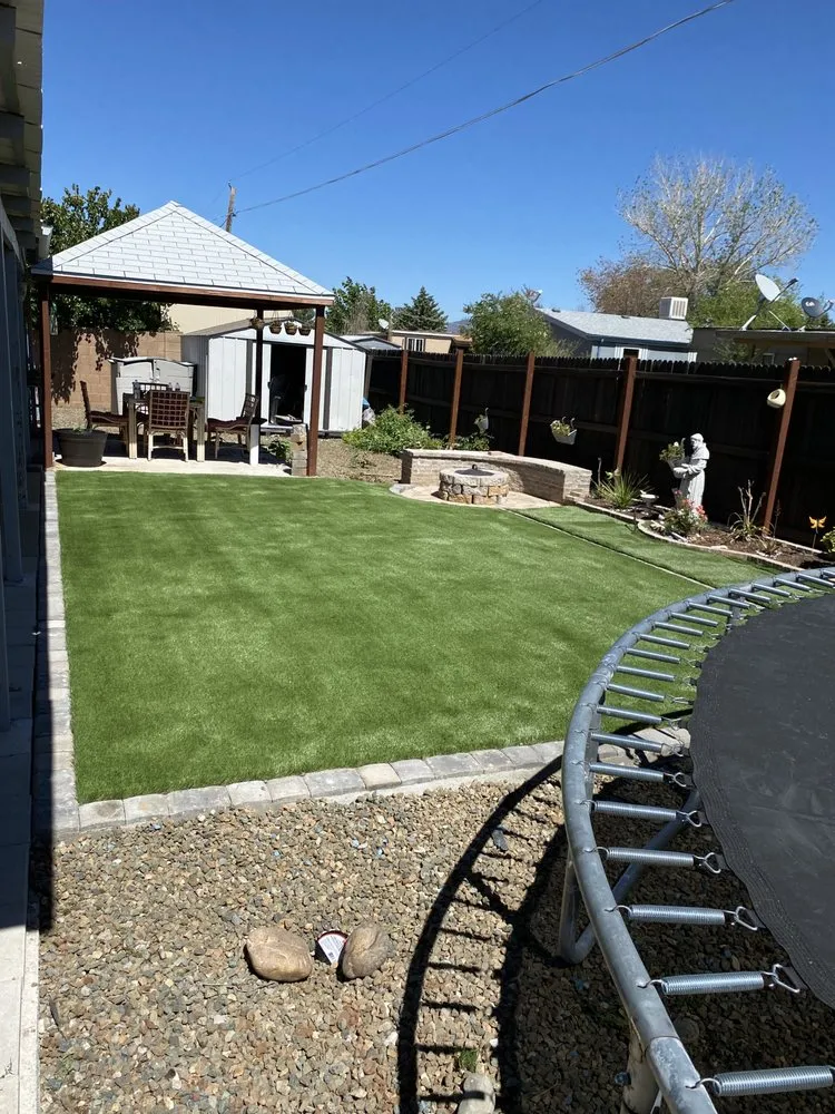 Reliable lawn mowing service with custom design in Prescott Valley, AZ by De Los Santos Landscaping