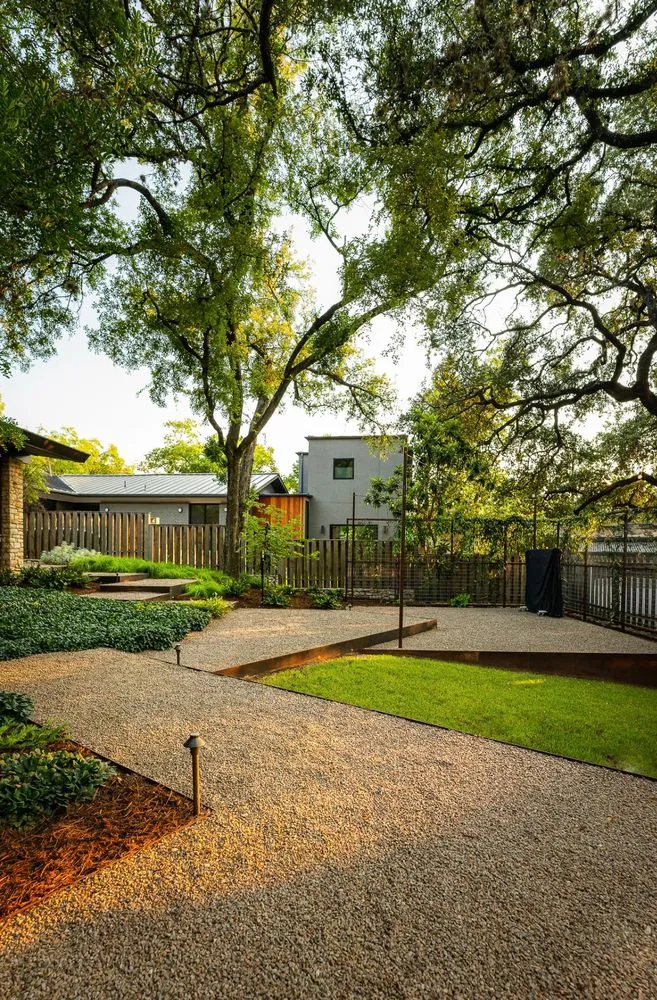 Professional outdoor landscaping with custom design across Pflugerville, TX - De Luna Site & Landscape