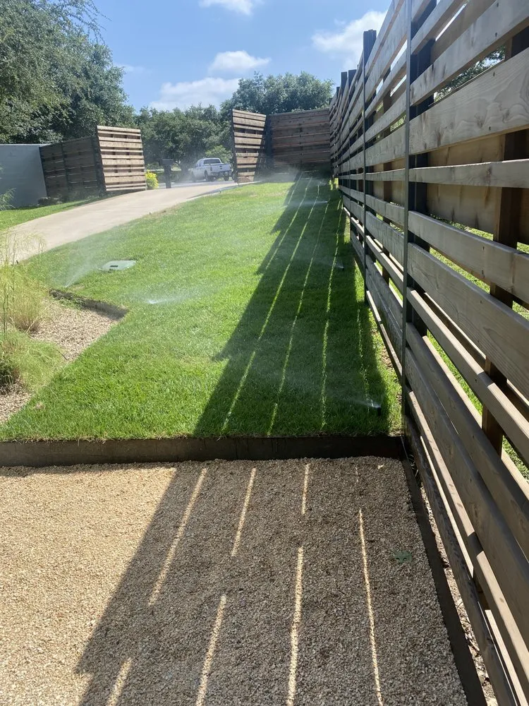 Reliable lawn mowing service for outdoor upgrades in Pflugerville, TX by De Luna Site & Landscape