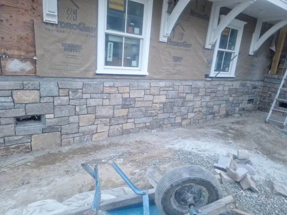 Custom landscape design for homes across Stamford, CT - De Masonry & Landscaping