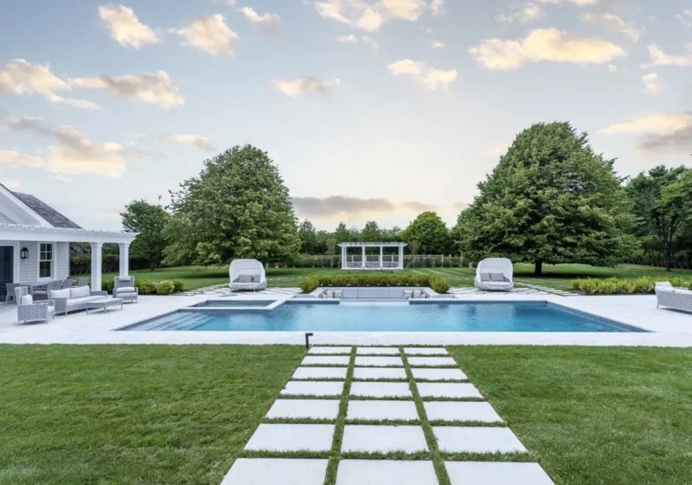 Expert outdoor landscaping in Southampton, NY by De Rosas Landscaping