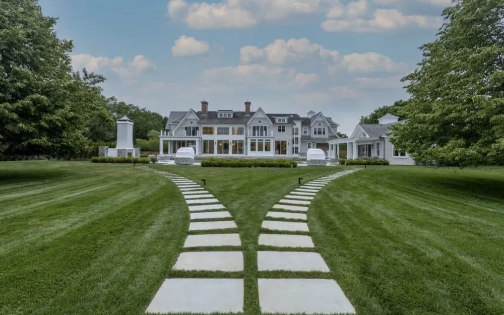 Affordable landscape installation for residential properties in Southampton, NY by De Rosas Landscaping