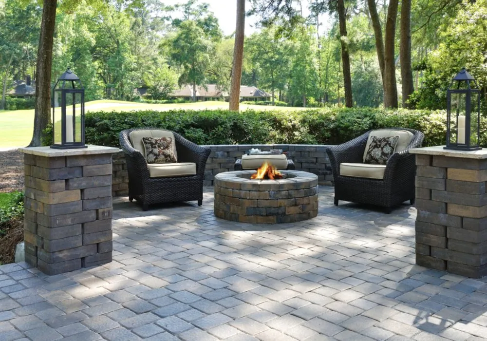 Professional landscape installation with custom design across Southampton, NY - De Rosas Landscaping