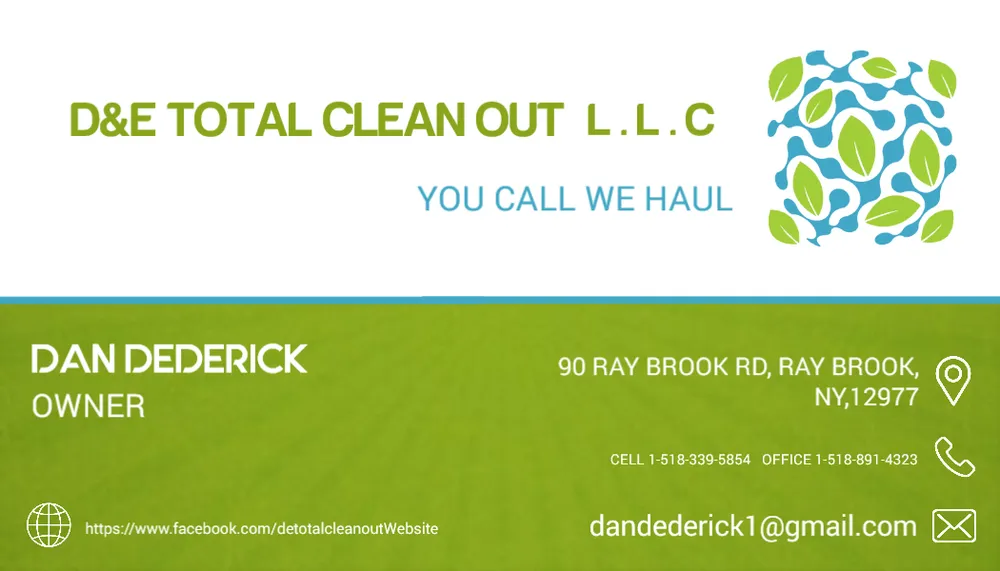 Local garden landscaping for residential properties in Saranac Lake, NY by D&E Total Clean Out