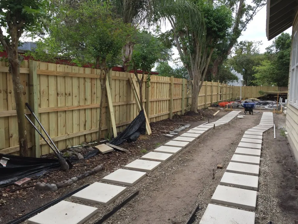 Custom yard cleanup service for beautiful yards in Dale City, VA by Deadwood Fencing And Landscaping