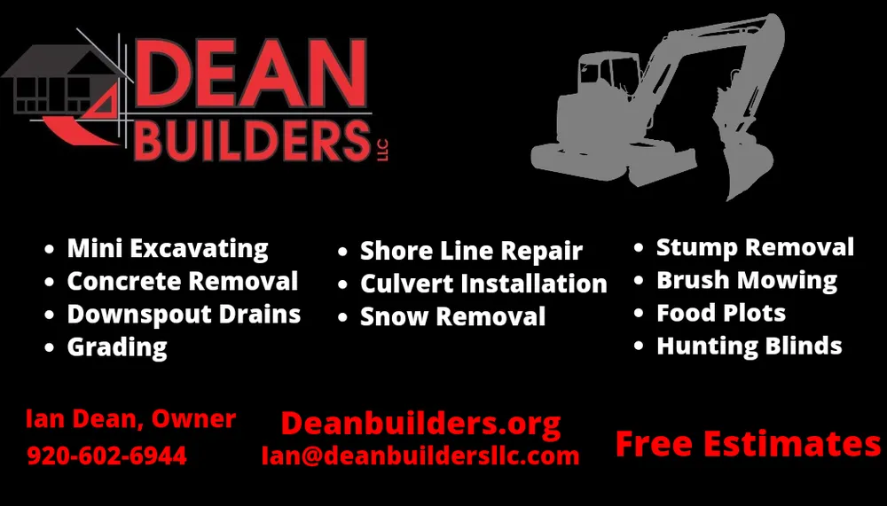 Trusted yard cleanup service in Rosendale, WI by Dean Builders