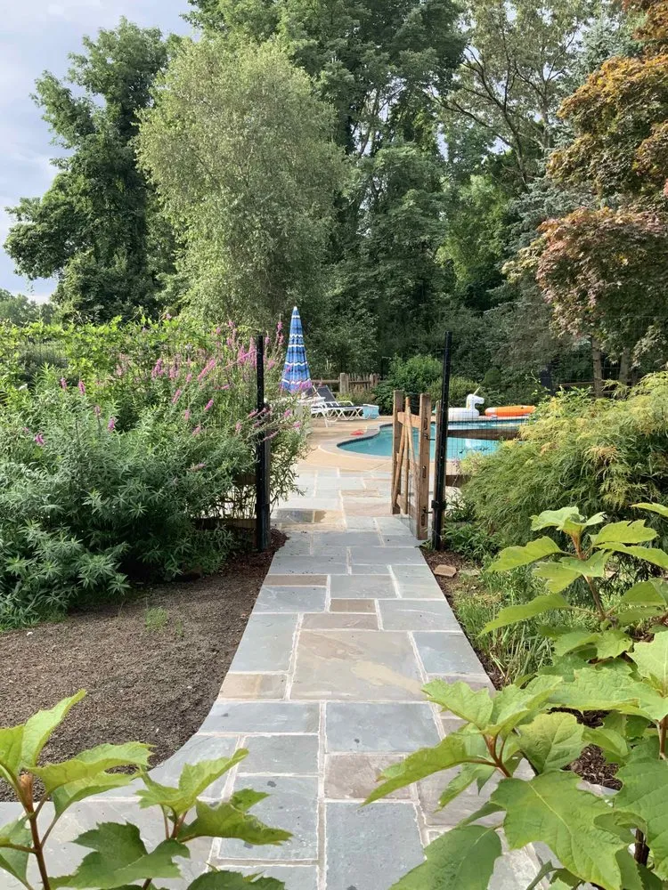 Affordable residential landscaping with custom design across Mendham, NJ - DeAndrea Land & Stone