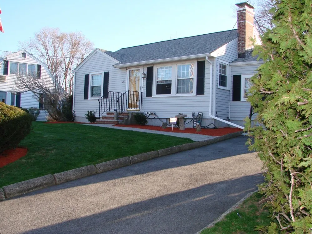 Expert landscape installation in East Bridgewater, MA by De'Angele Landscape & Construction