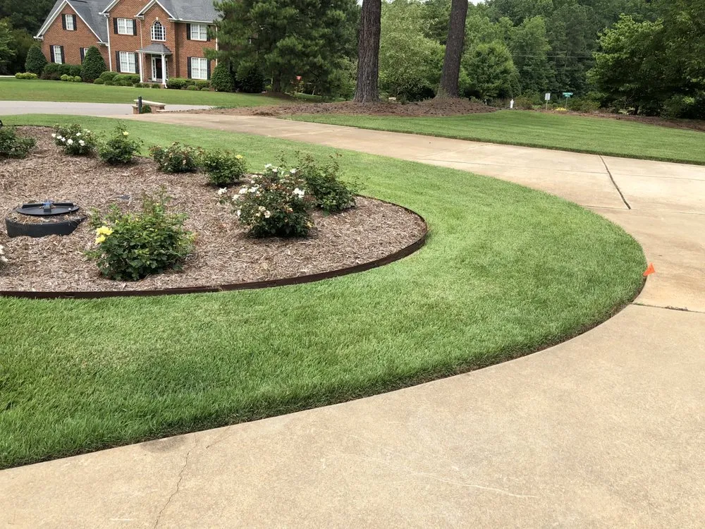 Local landscape installation in Sanford, NC - Dean’s Lawncare