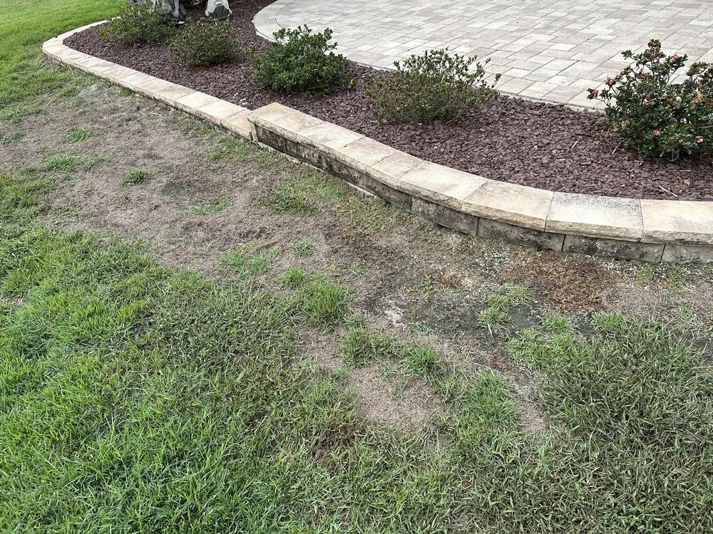 Professional garden landscaping with custom design across Leesburg, FL - Dean's Services