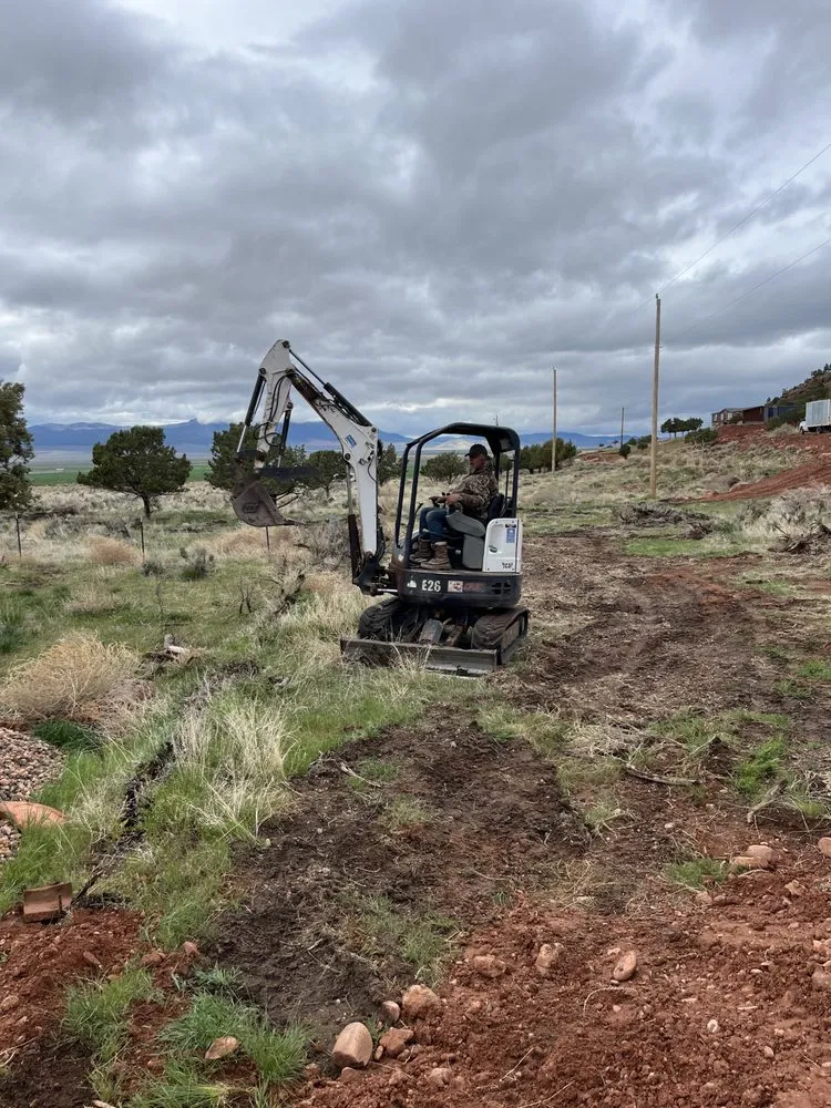 Professional landscape installation for homes in Paragonah, UT by Dearman Construction