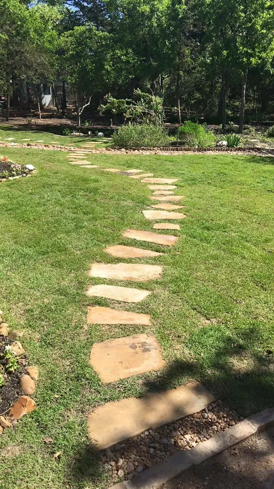 Trusted lawn care service with custom design in Austin, TX by Death Metal Landscape