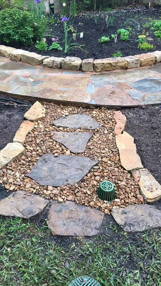 Affordable lawn mowing service with custom design across Austin, TX - Death Metal Landscape