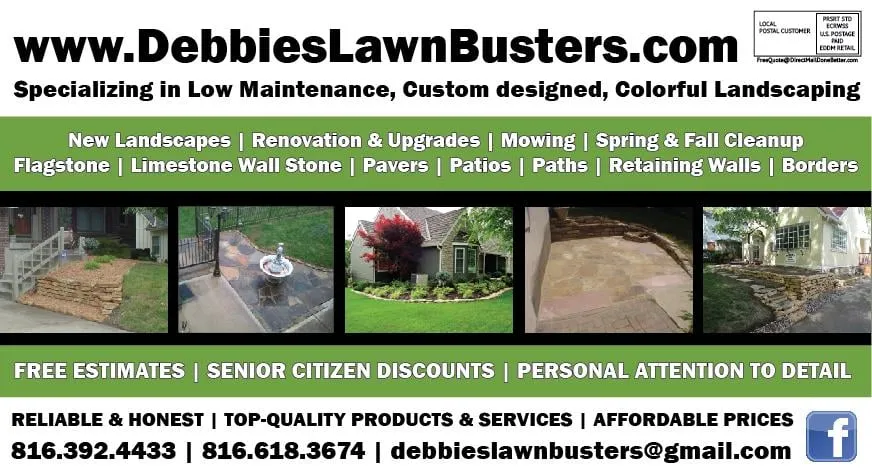 Top-rated garden landscaping experts serving Cleveland, MO - Debbie's Lawn Busters