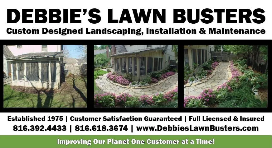 Affordable residential landscaping experts serving Cleveland, MO - Debbie's Lawn Busters