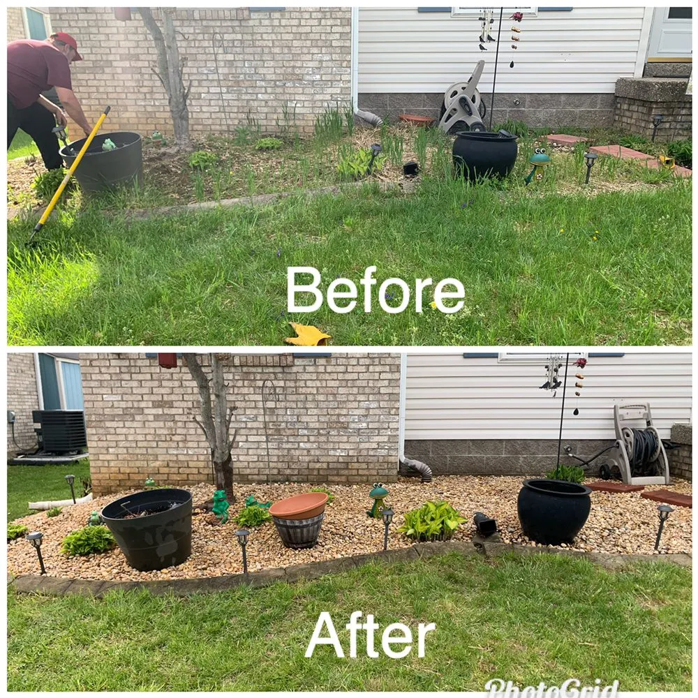 Local outdoor landscaping for residential properties in Louisville, KY by Decker And Sons Landscaping